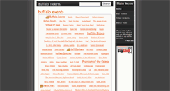 Desktop Screenshot of buffalotickets.net